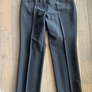 Worthington Curvy Straight Leg Black Pants